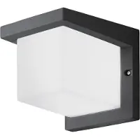 Eglo Terningformet LED-utevegglys Desella