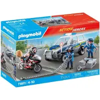 Playmobil Byens Aksjonsteam I Aksjon Byggesett 55 Stykker