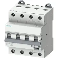 Siemens RCBO combi circuit breaker 3P+N 30mA 6kA C32A