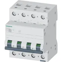 Siemens Circuit breaker 6ka 3+n-p c32 5sl6632-7