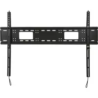 B-Tech BT9903 - Monteringskomponent (veggmontering) - lav profil - for flatpanel - robust - svart - skjermstørrelse: fra 65