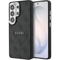 GUESS Samsung Galaxy S26 Ultra 4G Gold Frame-deksel - MagSafe-kompatibel - Svart