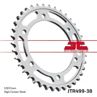 JT Sprockets 530 Jtr499.38 Steel Bakre Tannhjul