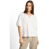Tom Tailor 1051206 Kort Ermet Bluse
