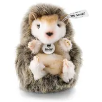 Steiff Kosedyr - 10 cm - Joggi Baby Pinnsvin - Mørkebrun - - OneSize - Kosedyr
