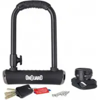 Onguard sykkellås Brute STD X-SERIES 8001 U-LOCK, 16,8 mm, 115 mm / 202 mm, 5 nøkler med kode