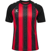 Hummel Match Striped Kortarmet T-skjorte