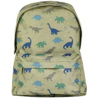 A Little Lovely Company Barnehagesekk - Dinosaur - Grønn - - OneSize - Barnehagesekken
