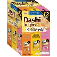 Inaba Dashi Delights Delikate Flak Kyllingblanding Våtfôr Til Katt 12x40g