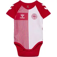 Hummel Body I/e - HmlMINI DBU Stripete - Tango Red - - 56 - Kortermet body