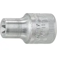 Stahlwille 45tx 3/8´´ E12 28 Mm Utvendig Torx-pipe