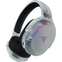 Razer Barracuda X Chroma - Hodesett - full størrelse - Bluetooth / 2,4 GHz radiofrekvens - trådløs - fantomhvit