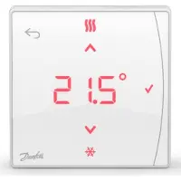 Danfoss Icon2 RT trådløs romtermostat for gulvvarmekontroll