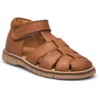 Pom pom Sandaler - Sporty Borrelås - Camel - - 31 - Sandals