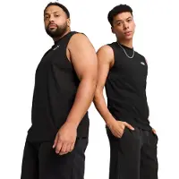 Puma Essentials No. 1 Logo Sleeveless Tee Men, Clothing, Black, XS