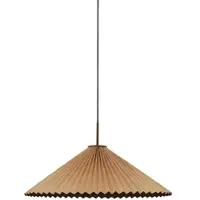 PR Home pendellampe Dora, Ø 60 cm, papir, brun