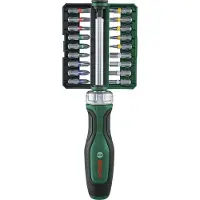 Bosch Skralle Sett Med Bits Og Piper 19 Stykker