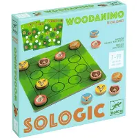Djeco Spill - Sologikk - Woodanimo - - OneSize - Spill