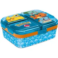 Licens Pokémon XL matboks - matpakke til barn med 3 rom