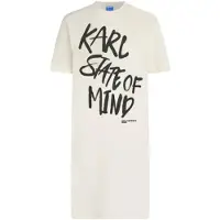 Karl lagerfeld Jeans B3w13011 Kort Ermet Kort Kjole