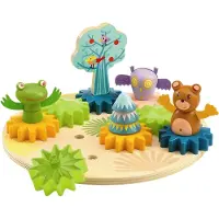 Djeco Aktivitetsleker - Gir - Woodytwist - - OneSize - Aktivitetsleker