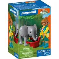 Playmobil Zoo: Baby-elefant og dyrepasser