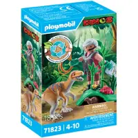 Playmobil Dinos 71823 Velociraptor dinosaurleke, 4 år