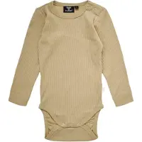 Hummel Body I/e - Rib - hmlRene - Irsk Cream - - 1½ år (86) - Langermet Body