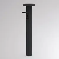 Molto Luce LED-gatelampe CIRC, DALI, stikkontakt, antrasitt, 82 cm, IP65