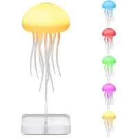 INF Stemmekontrollert Manetlampe - Fargerik Gradient - Hengende + Base Modell