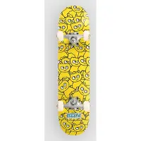 Meow Skateboards Sticker Pile Soft Top CMYK 6.75" Komplette gul