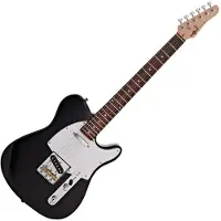 Gear4Music Knoxville Electric Guitar by Black