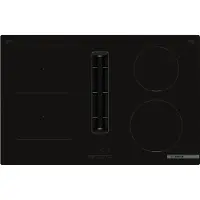 Bosch Serie | 4 PVS811B16E - Induksjonskomfyrtopp - 4 plater - Nisje - bredde: 75 cm - dybde: 49 cm - Klasse B - uten ramme - svart med fallvindutt...