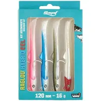 RAGOT Raglou Hybrid Eel Disc Kit ål Myk Agn 150 Mm