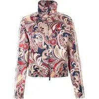 Adidas Originals Liberty London Firebird Satin Genser Med Hel Glidelås
