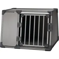 Trixie Aluminium grafitt transportbur - L: B 92 x T 78 x H 64 cm
