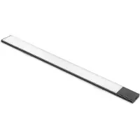 Emuca Oppladbar Led-lampe Med Usb Kaus Sort Med Nærhetssensor