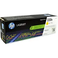 HP 220X - Høy ytelse - gul - original - LaserJet - boks - tonerpatron (W2202X) - for Color LaserJet Pro 4201dn, 4201dne, 4201dw, 4201dwe, 4202dn, 4202dw, 4203dw