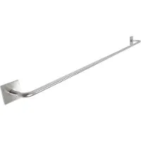 MILLARCO HOME It selvklæbende håndklædeholder 64,8 x 5,5 x 4,8 cm børstet krom