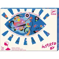 Djeco Kreativt leker - 4 Motiver - Abstrakte motiver - - OneSize - Kreativt leker