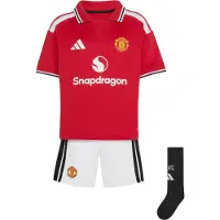 Adidas Manchester United 26/27 Hjem Kortermet Junior-sett