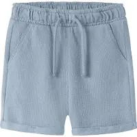 Lil´ Atelier Lil' Atelier Shorts - NmmDias - Dusty Blue - - 3 år (98) - Shorts