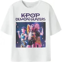 Name it T-skjorte - NkfMara - KPop - Bright White - - 13-14 år (158-164) - T-skjorte