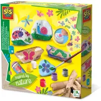 SES Creative - Dekorer steiner og drivved - - OneSize - Kreativt leker