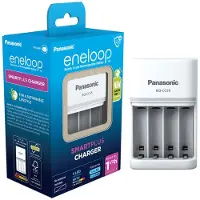 Panasonic Bq-cc55 Aa/aaa Batterilader