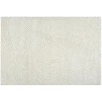 Nordstrand Gulvteppe - 160x230 cm - Vevd - Kremfarget med mønster - Elio -