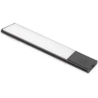 Emuca Oppladbar Led-lampe Med Usb Kaus Svart Med Nærhetssensor