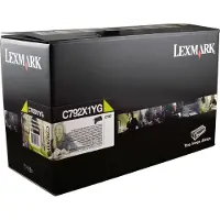 Lexmark Tonerkassett gul 20.000 sider, høy kapasitet return