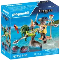 Playmobil Pirates - Pirat med ballista