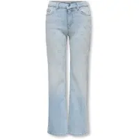 ONLY Jeans - KogJuicy - Bred - Light Blue Denim/Rhinestone - - 10 år (140) - Jeans